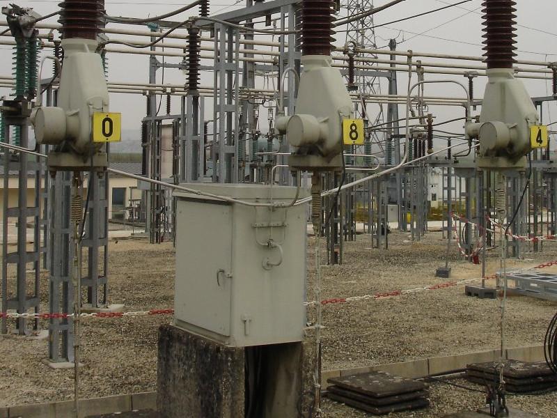 View of distribution substation (EDF).